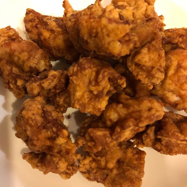 おつまみ♡小さなカリカリ唐揚げ